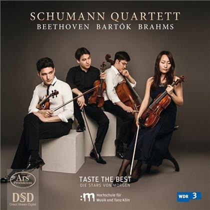 Schumann Quartett, Ludwig van Beethoven (1770-1827), Béla Bartók (1881-1945) & Johannes Brahms (1833-1897) - Streichquartette