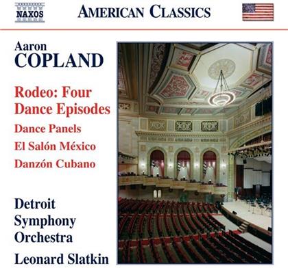 Aaron Copland (1900-1990), Leonard Slatkin & Detroit Symphony Orchestra - Rodeo: Four Dance Episodes, Dance Panels, El Salon Mexico, Danzon Cubano