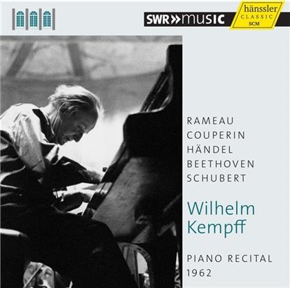 Wilhelm Kempff, Jean-Philippe Rameau (1683-1764), Couperin, Wolfgang Amadeus Mozart (1756-1791), … - Kempff: Piano Recital 1962