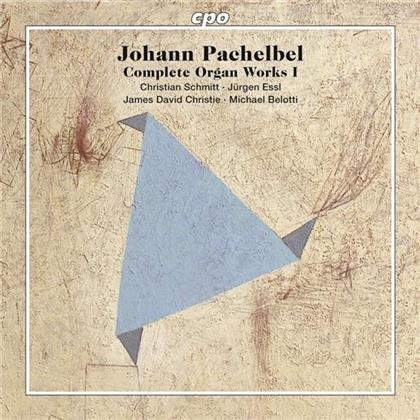 Pachelbel, James David Christie & Christian Schmitt - Kompletten Orgelwerke (Das Kirchenjahr: Ostern Bis Michaelis, Psalmlieder 1 u.a.) (5 CDs)
