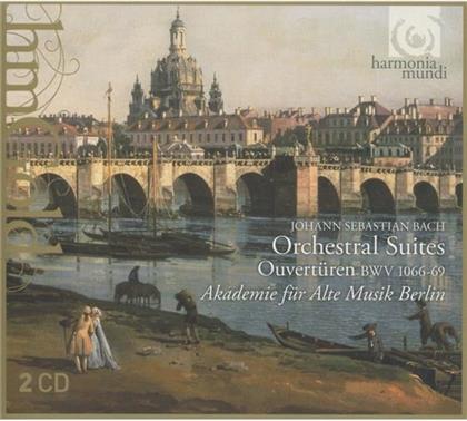 Akademie fuer Alte Musik Berlin & Johann Sebastian Bach (1685-1750) - Orchestral Suites - Ouvertüren (2 CDs)