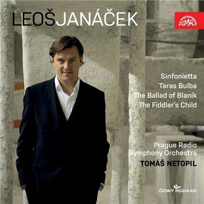 Tomas Netopil, Leos Janácek (1854-1928) & Prague Radio Symphony Orchestra - Orchesterwerke - Sinfonietta, The Fiddler's Child, The Ballad of Blanik, Taras Bulba