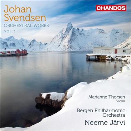 Johan Svendsen, Neeme Järvi, Marianne Thorsen & Bergen Philharmonic Orchestra - Orchesterwerke Vol. 3 - Orchestral Works Vol. 3