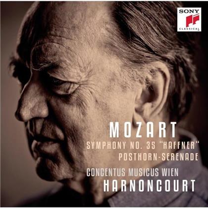Nikolaus Harnoncourt, Wolfgang Amadeus Mozart (1756-1791) & Concentus Musicus Wien - Marsch In D-Dur, Posthornserenade,Haffner-Sinfonie