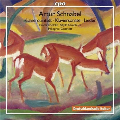 Pellegrini-Quartett, Artur Schnabel & Irmela Roelcke - Klavierquintett , Klavierstuecke Op15, Klaviersonate, 3 Fantasiestücke für Klavier, Violine & Bratsche, 10 Lieder Op11, + (2 CDs)
