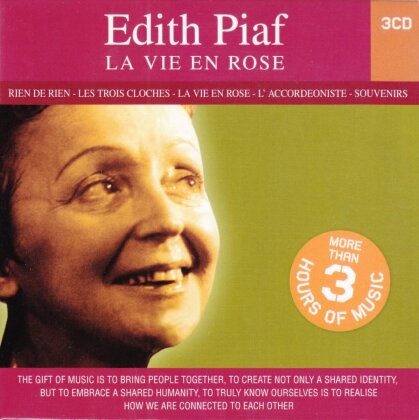 Edith Piaf - La Vie En Rose (3 CDs)