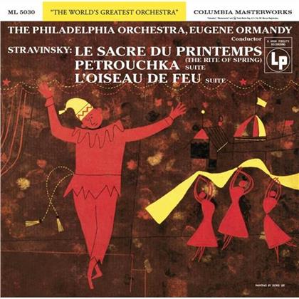 Igor Strawinsky (1882-1971), Eugène Ormandy & Philadelphia Orchestra - Le Sacre Du Printemps / Firebird / Petrushka - Columbia Masterworks