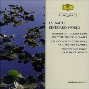 Johann Sebastian Bach (1685-1750) & Wilhelm Kempff - Keyboard Works - Preludes and Fugues from The Well Tempred Clavier, Capriccio on the Departure of a Beloved Brother, Toccata and Fugue in D Major BWV912 - Eloquence