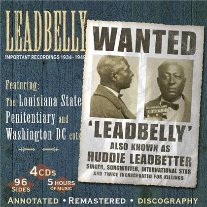 Leadbelly - 1934-1949 (4 CDs)