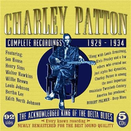 Charley Patton - Complete Recordings Of An Early Blues (5 CDs)