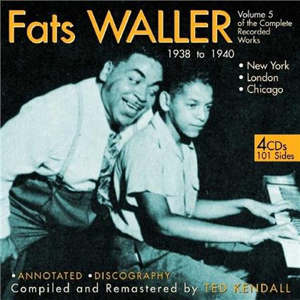 Fats Waller - Vol. 5 - 1938-1940 (Remastered, 4 CDs)