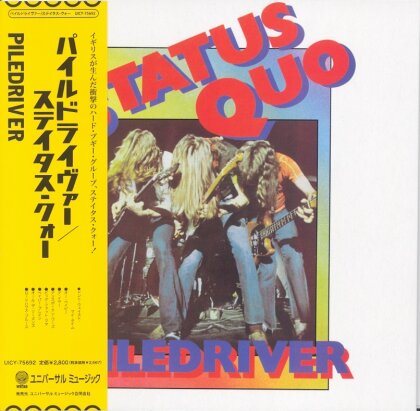 Status Quo - Piledriver - Papersleeve (Japan Edition)
