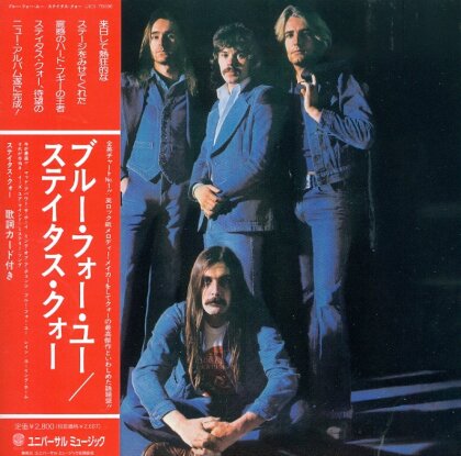 Status Quo - Blue For You - Papersleeve & Bonus (Japan Edition)