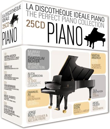Murray, Cliburn, Rubinstein, Volodos, Martha Argerich, … - Perfect Piano Collection - La Discotheque Ideale Piano (25 CDs)