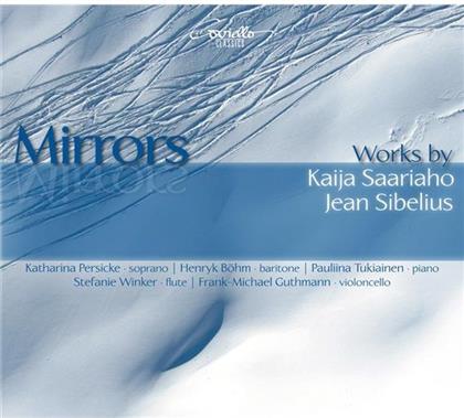 Kaija Saariaho (*1952), Jean Sibelius (1865-1957), Katharina Persicke, Henryk Böhm, Stefanie Winker, … - Mirrors - Works by
