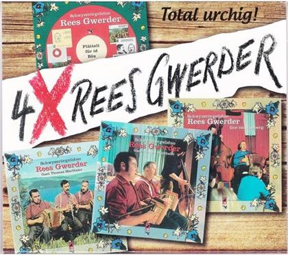 Rees Gwerder - 4x Rees Gwerder (4 CDs)