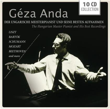 Géza Anda - Der Ungarische Meisterpianist und Seine besten Aufnahmen (10 CD)