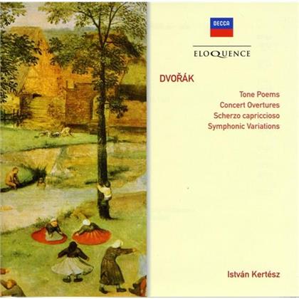 Antonin Dvorák (1841-1904), Istvan Kertesz & The London Symphony Orchestra - Tone Poems, Concert Overtures, Scherzo capriccioso, Symphonic Variations - Eloquence (2 CD)