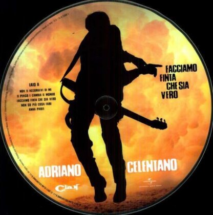 Adriano Celentano - Facciamo Finta Che (Limited Edition, Picture Disc, LP)