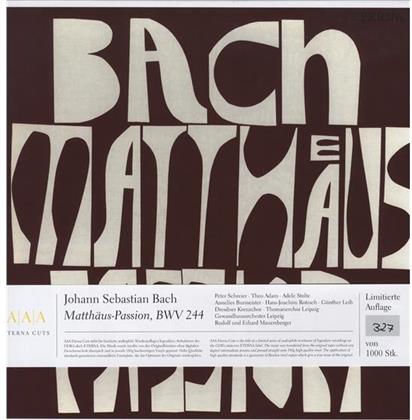 Bach J S - Matthaeus-Passion (4 LPs)