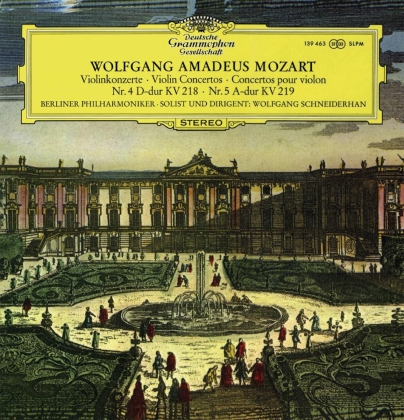 Wolfgang Amadeus Mozart (1756-1791) - Violinkonzerte (LP)