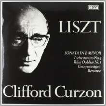 Clifford Curzon & Franz Liszt (1811-1886) - Sonata In B Minor/Klaviersonate h-moll - Liebestraum Nr. 3; Valse Oubliee Nr. 1; Berceuse; Gnomenreigen (LP)