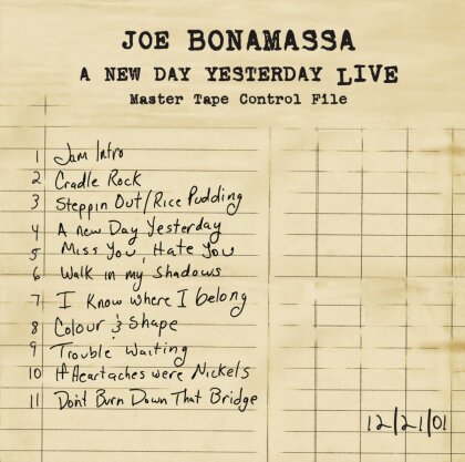 Joe Bonamassa - A New Day Yesterday - Live (2 LPs)