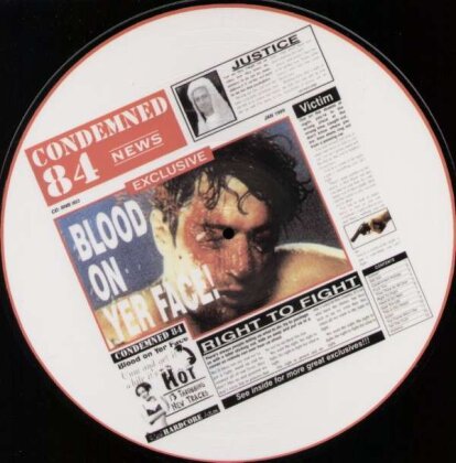 Condemned 84 - Blood On Yer Face - Picture Disc (LP)