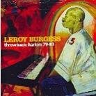 Leroy Burgess - Throwback: Harlem 79-83 (2 LP)