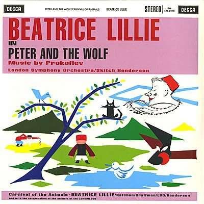 Serge Prokofieff (1891-1953) & Camille Saint-Saëns (1835-1921) - Peter & The Wolf (LP)