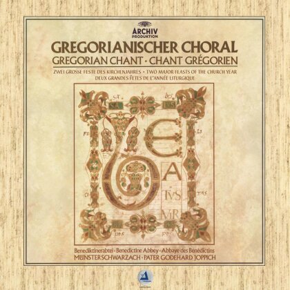 Mönche der Benediktinerabtei Münsterschwarzach - Gregorianischer Choral (LP)