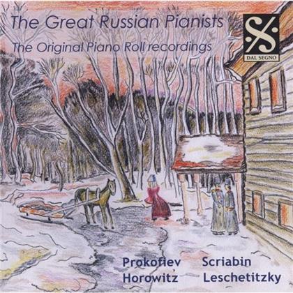 Serge Prokofieff (1891-1953), Vladimir Horowitz, Alexander Scriabin (1872-1915), Theodor Leschetizky, Percy Grainger (1882-1961), … - The Great Russian Pianists