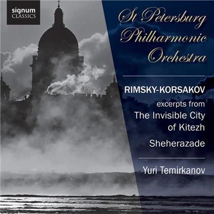 Nikolai Rimsky-Korssakoff (1844-1908), Yuri Temirkanov & Saint Petersburg Philharmonic Orchestra - exerpts from the Invisible City of Kitezh, Sheherazade