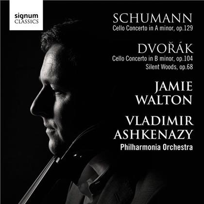 Robert Schumann (1810-1856), Antonin Dvorák (1841-1904), Vladimir Ashkenazy, Jamie Walton & Philharmonia Orchestra - Schumann - Cello Concerto in A minor, op.129 / Dvorak - Cello Concerto in B minor op.104, Silent Woods, op. 68