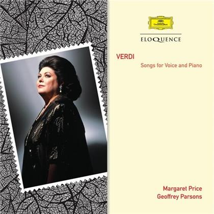Dame Margaret Price, Giuseppe Verdi (1813-1901) & Geoffrey Parsons - Songs For Voice And Piano - Eloquence