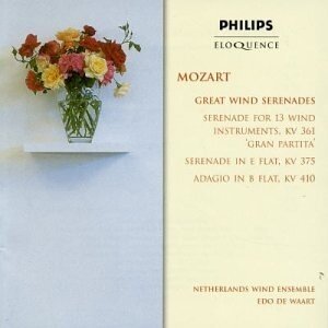 Wolfgang Amadeus Mozart (1756-1791), Edo de Waart & Netherlands Wind Ensemble - Great Wind Serenades KV 361, KV 375, Adagio KV 410 (Eloquence Australia)