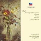 Sir Peter Pears, Imogen Holst, Purcell Singers, Gustav Holst (1874-1934) & English Chamber Orchestra - 4 Songs For Voice & Violin, Part Songs, Terzetto, Six Canons, Six Medieval Lyrics - Eloquence