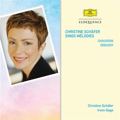 Christine Schäfer, Ernest Chausson (1855-1899), Claude Debussy (1862-1918) & Irwin Gage - Christine Schäfer sings Melodies - Eloquence