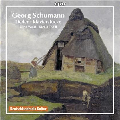 Robert Schumann (1810-1856), Silvia Weiss & Karola Theill - 6 Lieder Op56, Erinnerungen Fuer Klavier Op36/2, 3 Lieder op.15, Im Frühling für Klavier op36/5, Märchenlieder op.35 u.a.