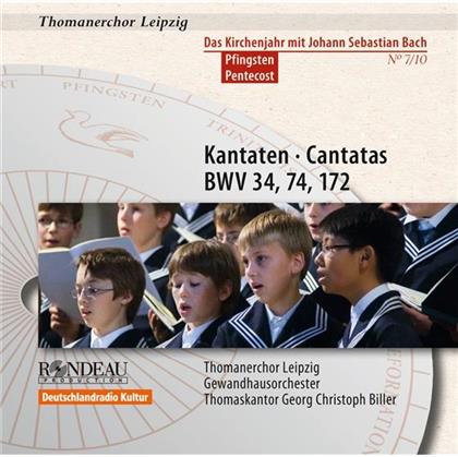 Thomanerchor Leipzig, Thomas Christoph Böller & Johann Sebastian Bach (1685-1750) - Kantaten - Cantatas - BWV 34, 74, 172