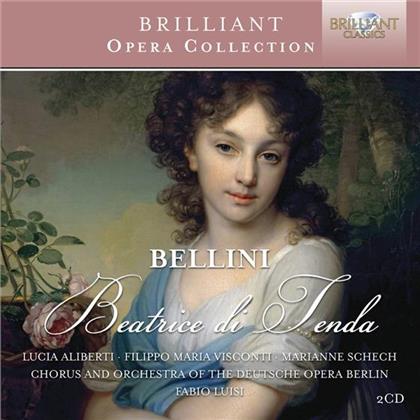 Chorus and Orchestra of the Deutsche Oper Berlin, Lucia Aliberti, Filippo Maria Visconti, Marianne Schech, Vincenzo Bellini (1801-1835), … - Beatrice Di Tenda (2 CD)
