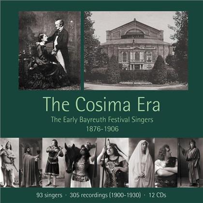 Various & Richard Wagner (1813-1883) - The Cosima Era - The Early Bayreuth Festival Singers 1876-1906 (12 CDs)