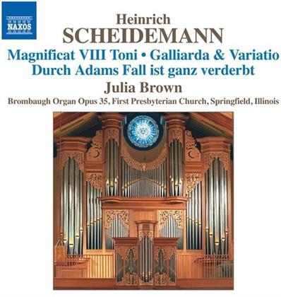 Heinrich Scheidemann (1595-1663) & Julia Brown - Orgelwerke Vol. 6 - Magnificat VIII Toni, Galliarda & Variatio, Durch Adams Fall ist ganz verderbt, Bromsbaugh Organ Opus 35, First Presbyterian Church, Springfield, Illinois