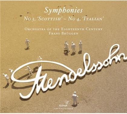 Orchestra of the Eighteenth Century, Felix Mendelssohn-Bartholdy (1809-1847) & Frans Brüggen - Sinfonien 3 & 4 / Sympnies no. 3, No. 4