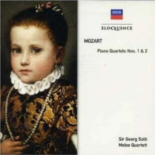 Melos Quartett, Wolfgang Amadeus Mozart (1756-1791) & Sir Georg Solti - Piano Quartets 1 & 2 - Eloquence