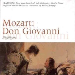 Horne, Wolfgang Amadeus Mozart (1756-1791), Richard Bonynge, Dame Joan Sutherland & English Chamber Orchestra - Don Giovanni (Highlights)