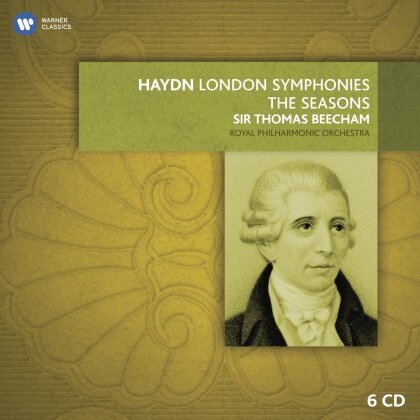 Joseph Haydn (1732-1809), Sir Thomas Beecham & The Royal Philharmonic Orchestra - Londoner Sinfonien / Jahreszeiten (6 CDs)