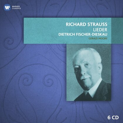 Richard Strauss (1864-1949), Dietrich Fischer-Dieskau & Gerald Moore - Lieder (6 CDs)