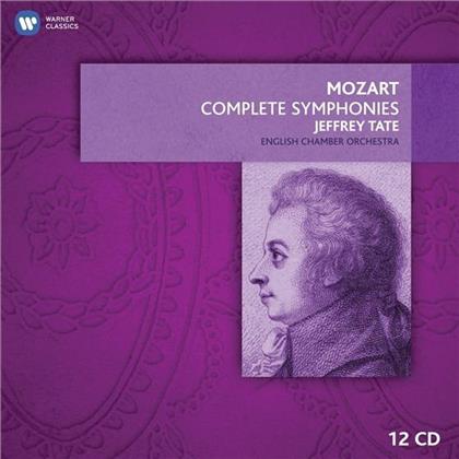 Jeffrey Tate, Wolfgang Amadeus Mozart (1756-1791) & English Chamber Orchestra - Saemtliche Sinfonien (12 CDs)