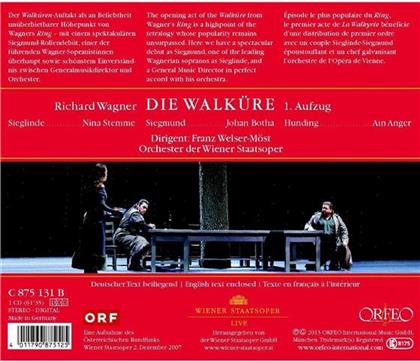 Nina Stemme, Ain Anger, Johan Botha, Franz Welser-Möst, … - Walkuere - Live Recording 2. Dezember 2007, Wiener Staatsoper